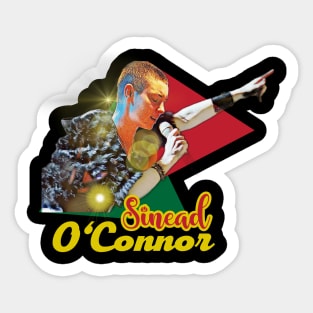 Sinead O'Connor - Retro Style Sticker